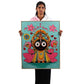 Hand-Painted Lord Jagannath Painting on Lotus