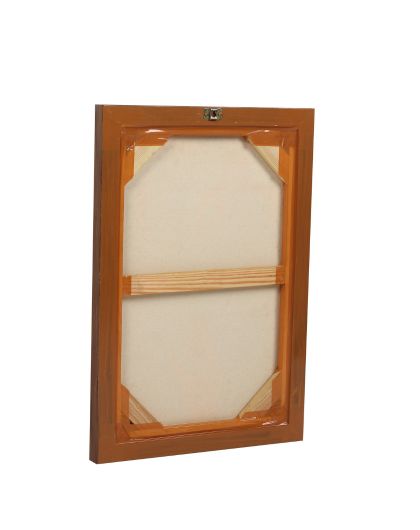 "Midnight Garden" - Textured Floral and Moon Painting